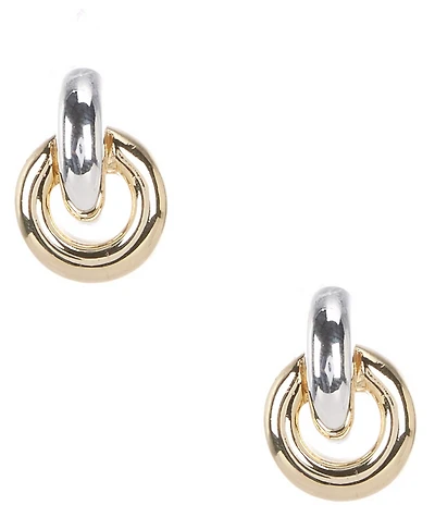 Anna & Ava Waterproof Interlock Stud Orbital Earrings