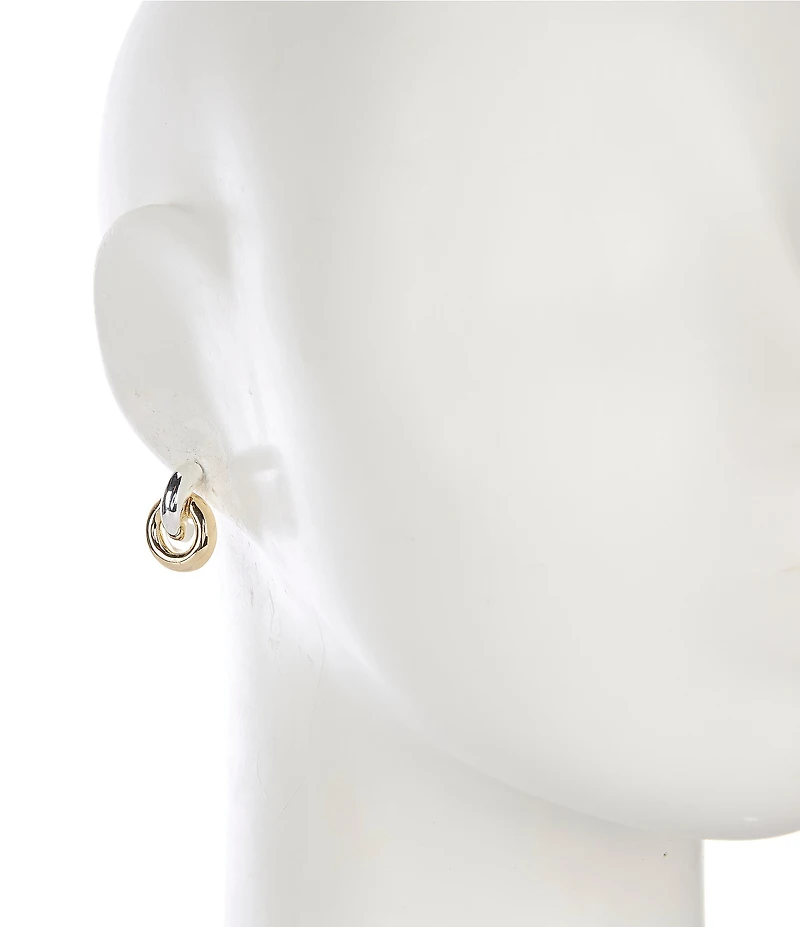 Anna & Ava Waterproof Interlock Stud Orbital Earrings