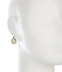 Anna & Ava Waterproof Interlock Stud Orbital Earrings
