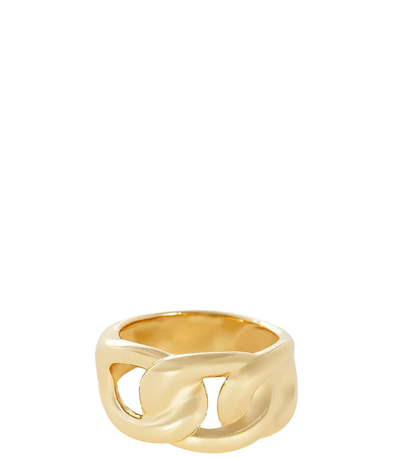 Anna & Ava Waterproof Link Statement Ring