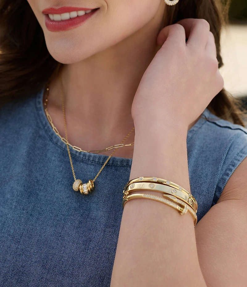 Anna & Ava Waterproof Stone Hinge Bracelet