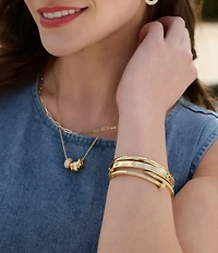 Anna & Ava Waterproof Stone Hinge Bracelet