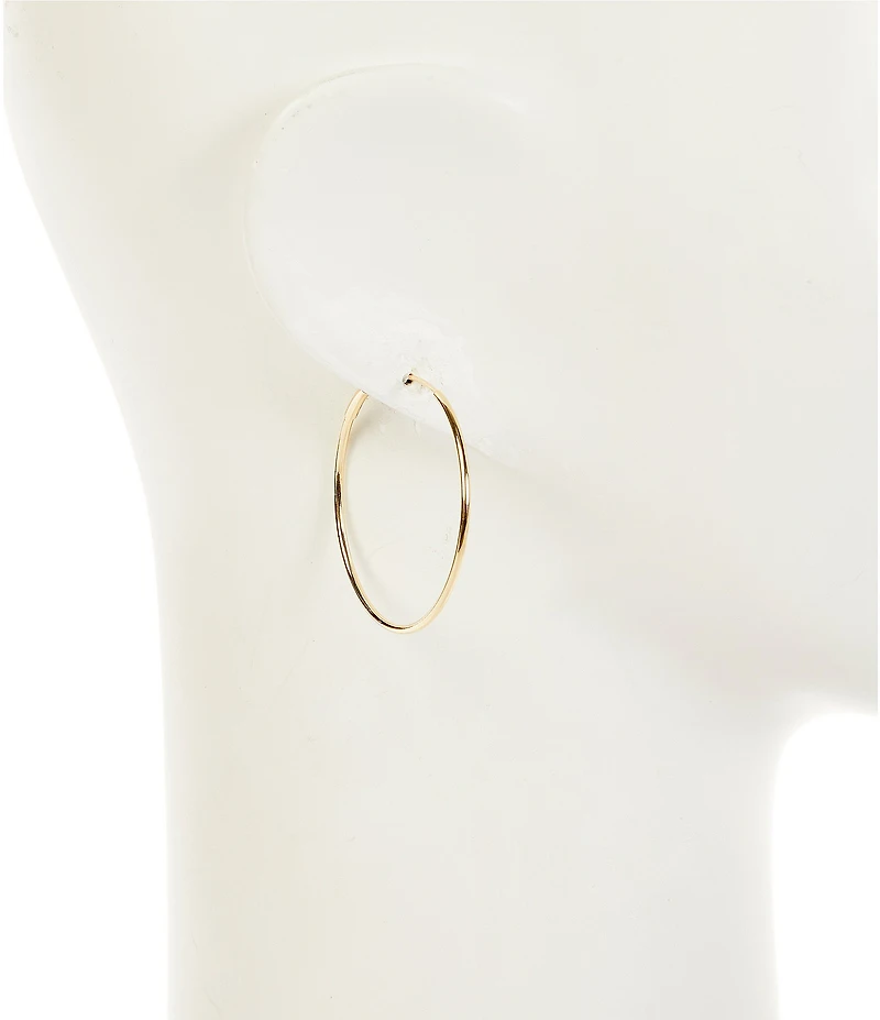 Anna & Ava Waterproof Thin Small Hoop Earrings