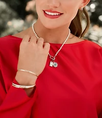 Anna & Ava Waterproof Two Tone Tube Bracelet Set