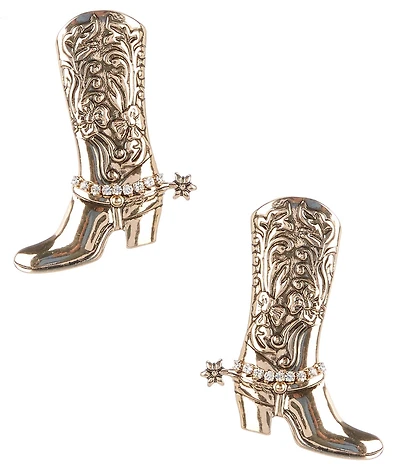 Anna & Ava Western Boot Drop Earrings