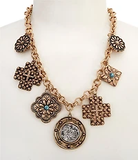 Anna & Ava Western Charm Statement Necklace