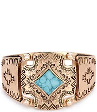 Anna & Ava Western Cross Statement Cuff Bracelet