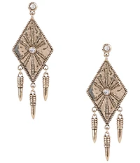 Anna & Ava Western Diamond Shakey Chandelier Earrings
