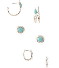 Anna & Ava Western Semi Precious Earring Set