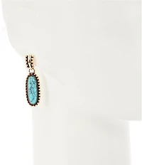 Anna & Ava Western Semi Precious Stone Drop Earrings