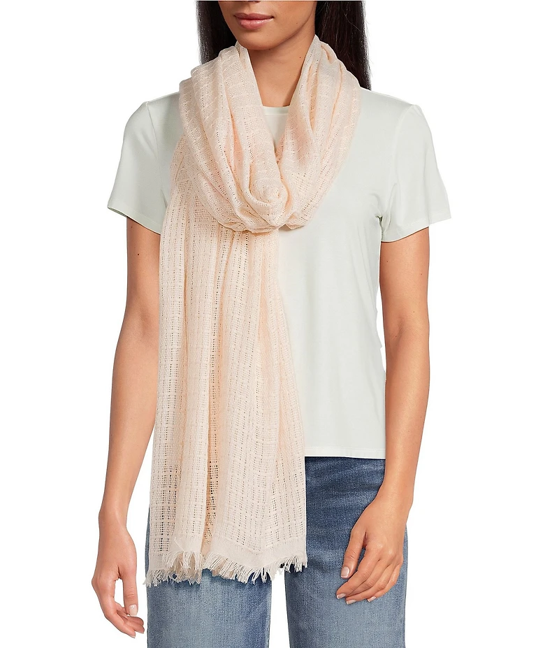 Anna & Ava Windowpane Scarf Wrap