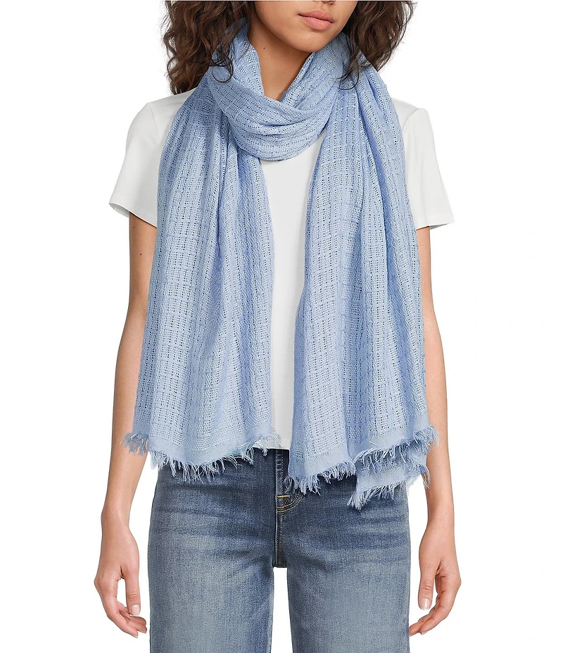 Anna & Ava Windowpane Scarf Wrap