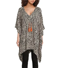 Anna & Ava Zebra Print Tunic