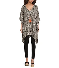 Anna & Ava Zebra Print Tunic