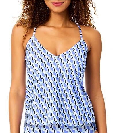 Anne Cole Pacific V-Neck Tankini Swim Top