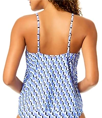 Anne Cole Pacific V-Neck Tankini Swim Top