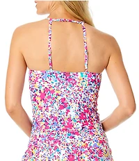 Anne Cole Villa Vera High Neck Tankini Swim Top