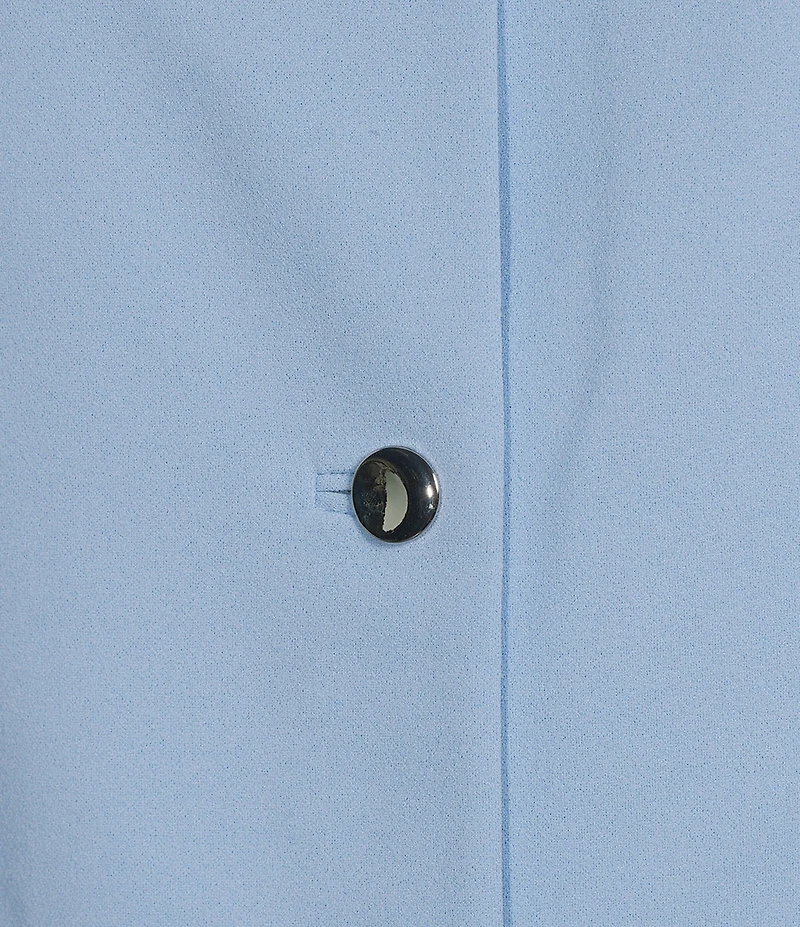 Anne Klein 4 Button Welt Pocket Crepe Vest