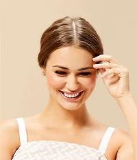 Anne Klein Ball Stud Earrings