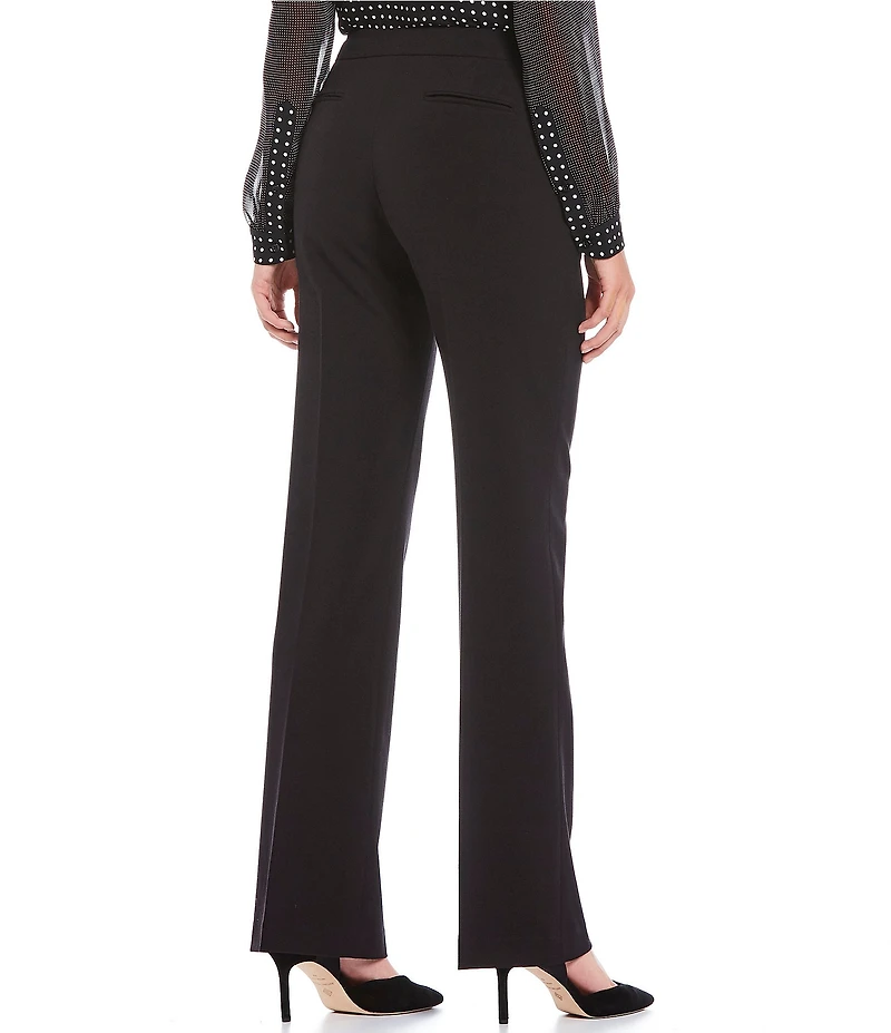 Anne Klein Bi-Stretch Suiting Straight Leg Pants
