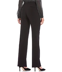 Anne Klein Bi-Stretch Suiting Straight Leg Pants