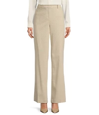 Anne Klein Crossdye Fly Front Slash Pocket Trousers