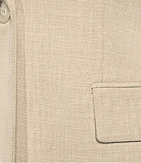Anne Klein Crossdye Notch Collar 1-Button Vest