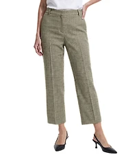 Anne Klein Flat Front Straight Ankle Coordinating Pants