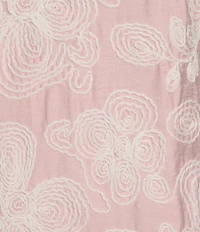 Anne Klein Floral Textured V-Neck Sleeveless Cami Top