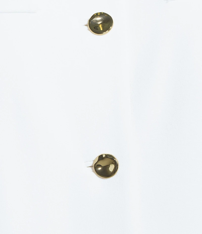 Anne Klein Four Button Vest Urban Stretch Vest
