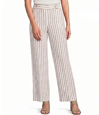 Anne Klein High Rise Pull On Wide Leg Coordinating Pants