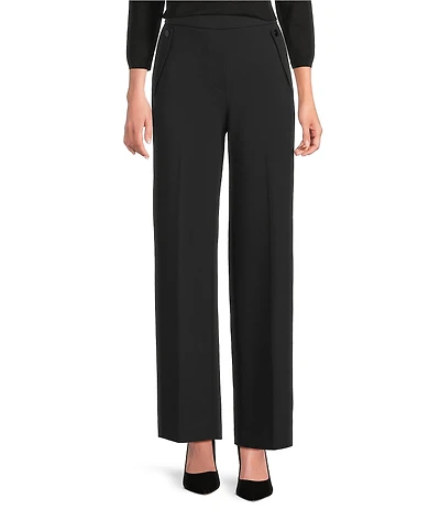 Anne Klein High Rise Wide Leg Pants