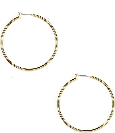 Anne Klein Solid Hoop Earrings