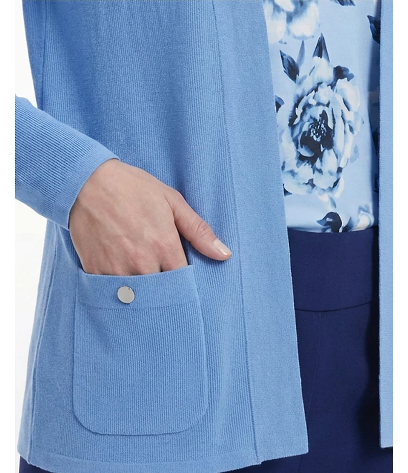 Anne Klein Malibu Cardigan With Front Pockets