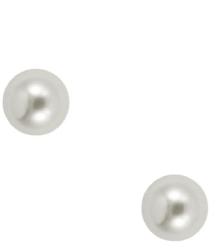 Anne Klein Faux-Pearl 0.75#double; Stud Earrings