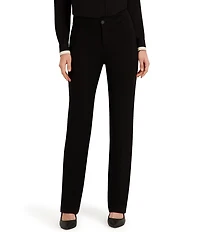 Anne Klein Petite Compression Knit Flare Leg Pants