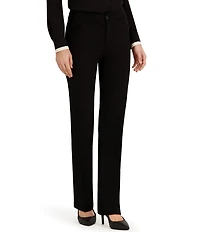 Anne Klein Petite Compression Knit Flare Leg Pants