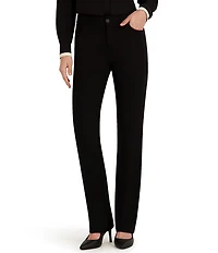 Anne Klein Petite Compression Knit Flare Leg Pants