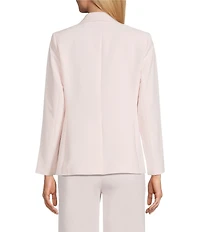 Anne Klein Petite Embellished Peak Lapel Blazer