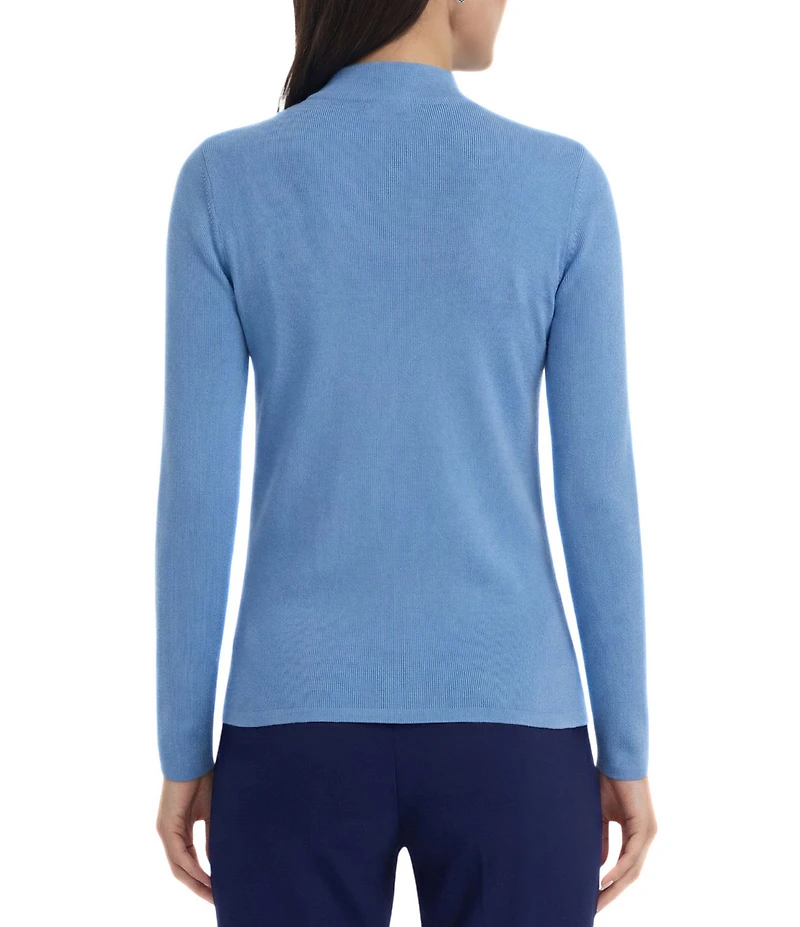 Anne Klein Petite Malibu Cardigan With Front Pockets