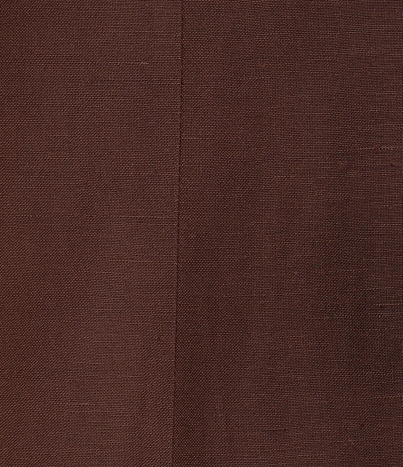 Anne Klein Petite Notch Collar Linen Blend Vest