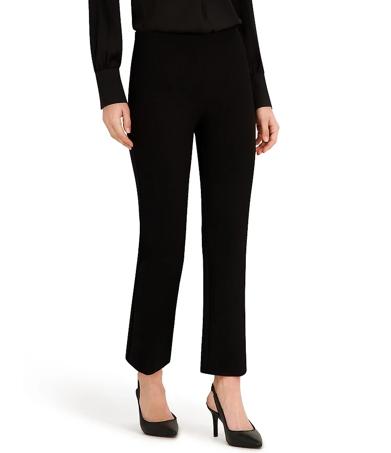 Anne Klein Petite Pull On Hollywood Waist Slim Ankle Pants