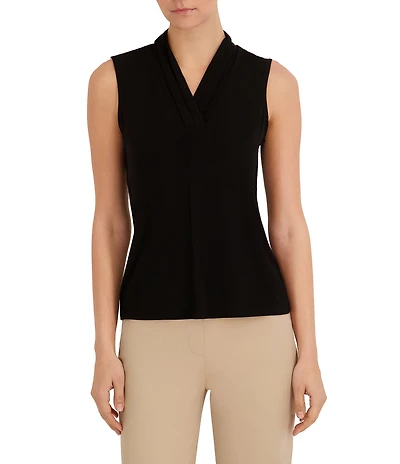 Anne Klein Petite V Neck Tank Blouse