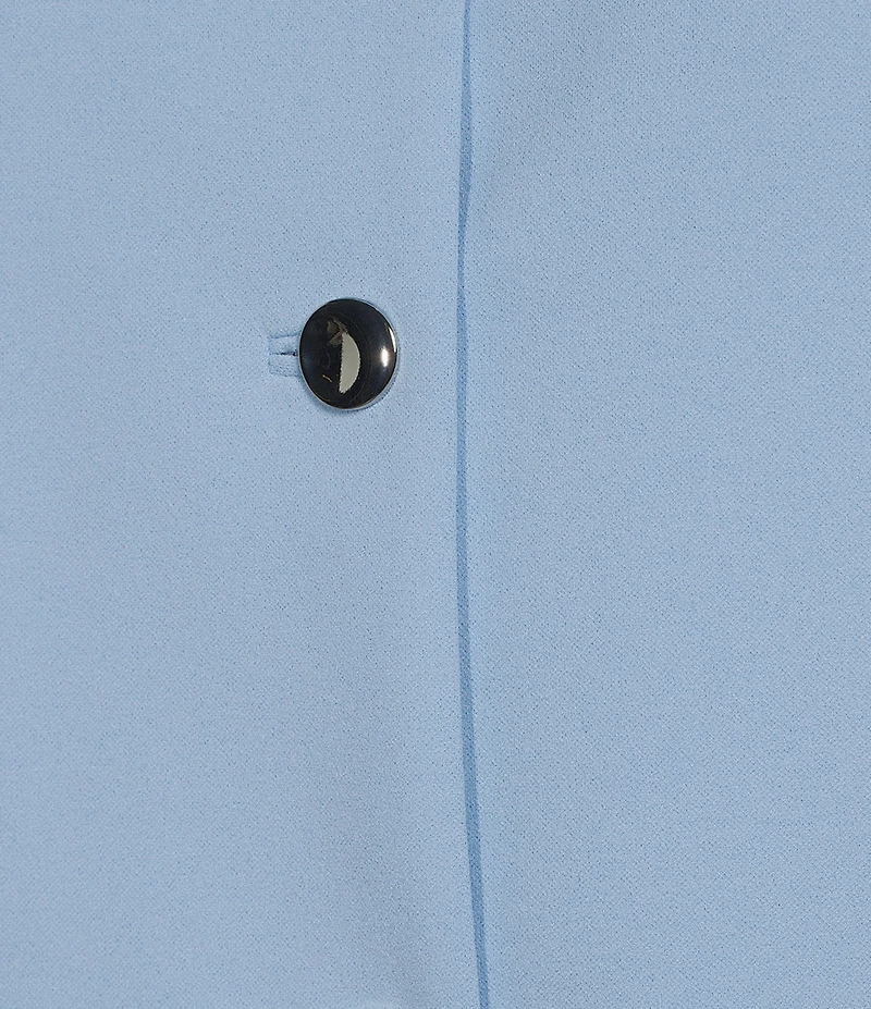 Anne Klein Plus 4 Button Welt Pocket Crepe Vest
