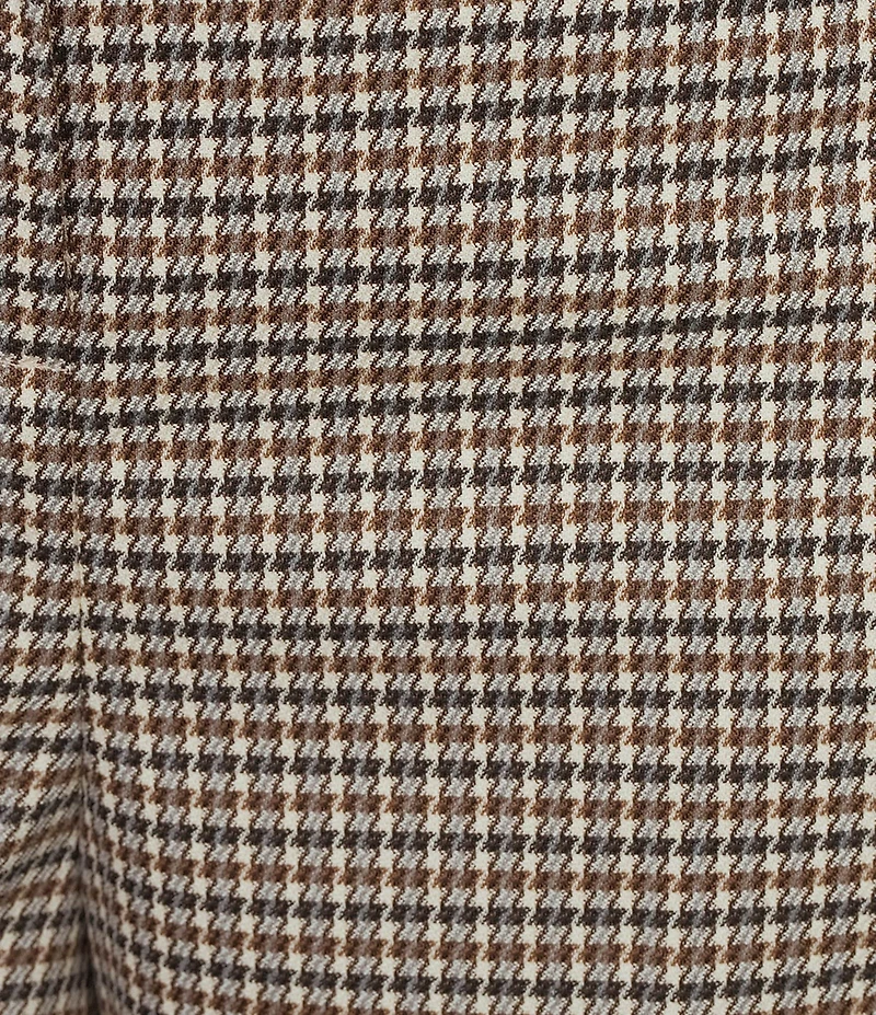 Anne Klein Plus Plaid Straight Cuff Ankle Coordinating Pants