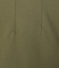 Anne Klein Plus Size High Rise Pull-On Wide Leg Crop Pants