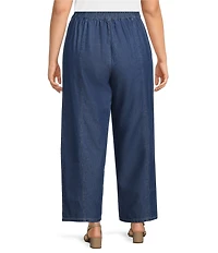 Anne Klein Plus Wide Leg With Curved Side Seams