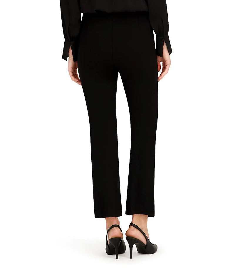 Anne Klein Pull On Compression Straight Leg Ankle Pant