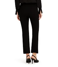 Anne Klein Pull On Compression Straight Leg Ankle Pant