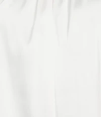 Anne Klein Round Neck Sleeveless Pleated Neck Blouse